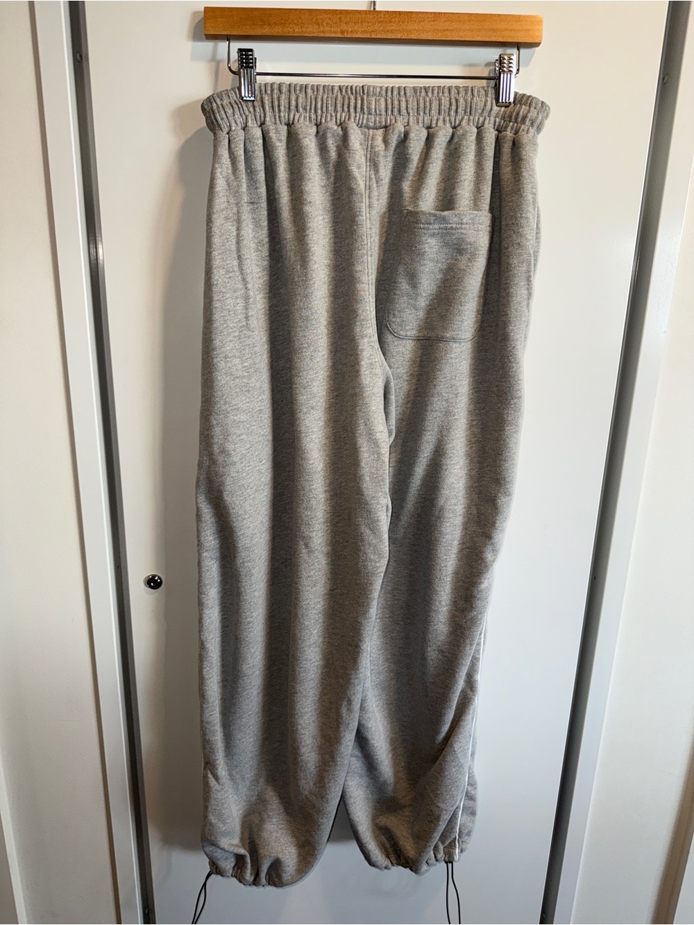 Iets Frans  Harri Wide Leg Jogger Pants Grey - Picture 5 of 8